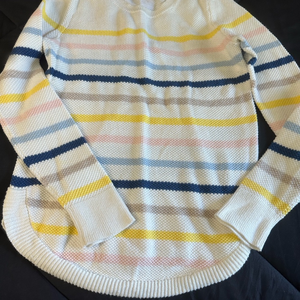 GAP Women's Multicolor Striped Sweater